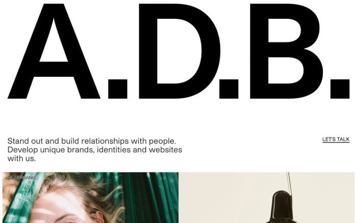 A.D.B. website preview