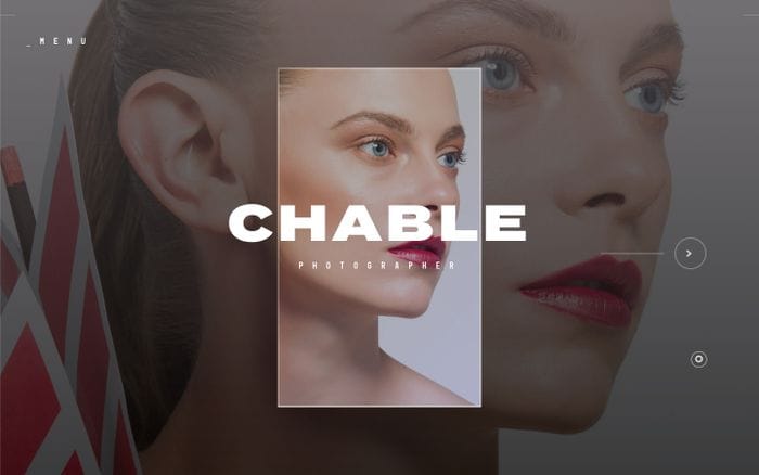 Chable website preview
