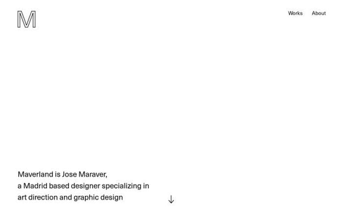 Maverland website preview