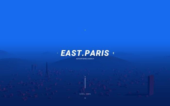 East website preview