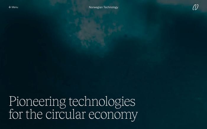 Norwegian Technology website preview