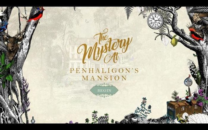 Penhaligons website preview