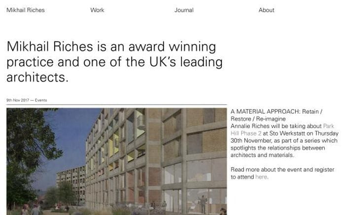Mikhailriches website preview
