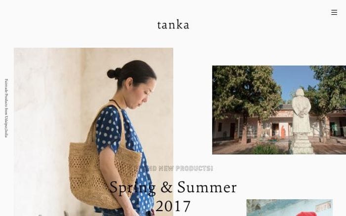 Tanka website preview