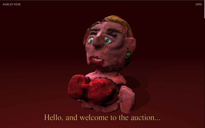 Harley Weir website preview