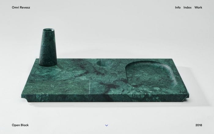Omri Revesz website preview
