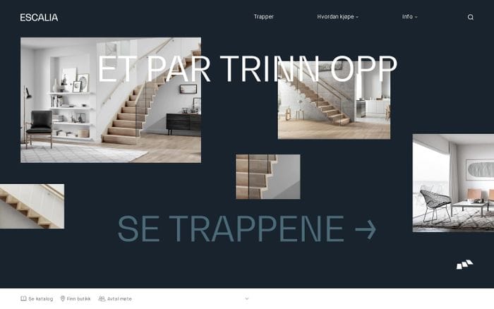 Escalia website preview