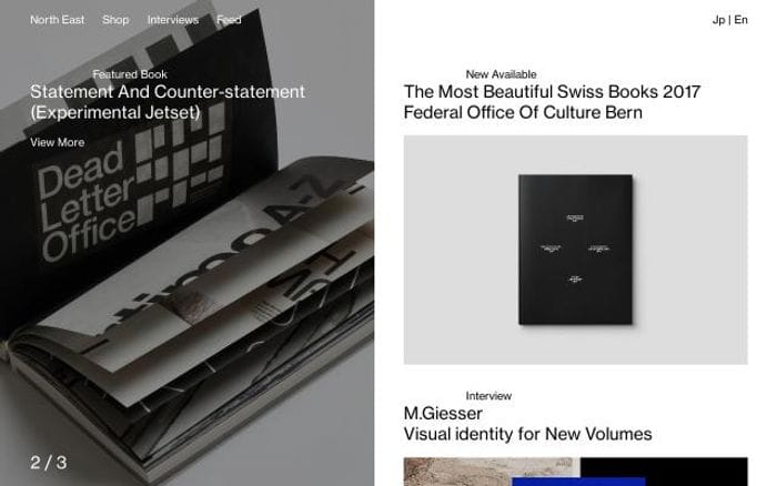 Northeastshop website preview