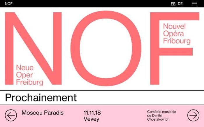 Nof website preview