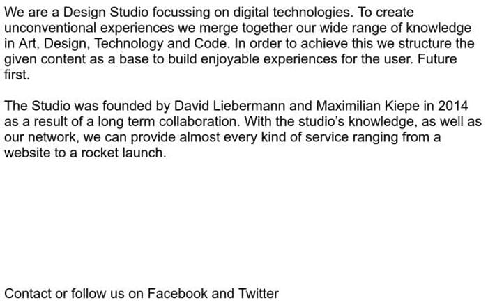 Liebermannkiepe website preview