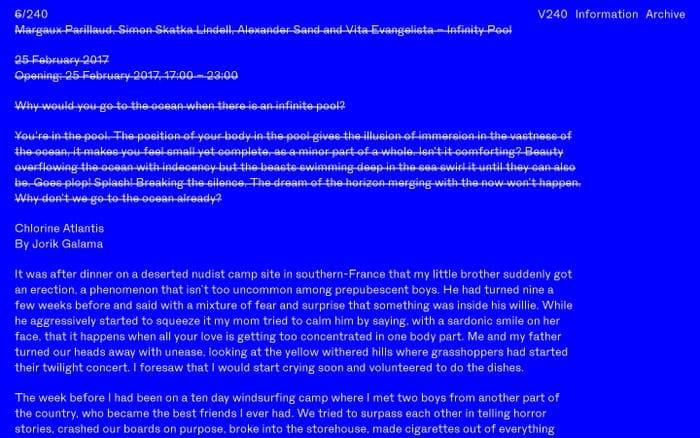 V240 website preview