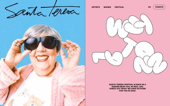 Santa Teresa website preview