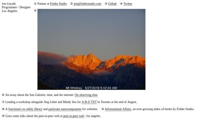 Jongacnik website preview