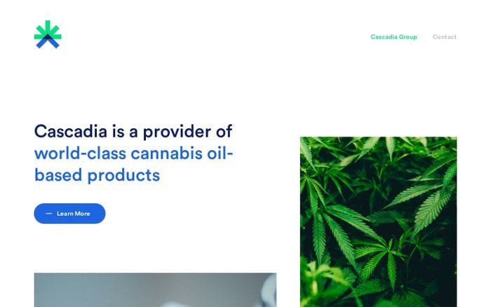 Cascadia group website preview