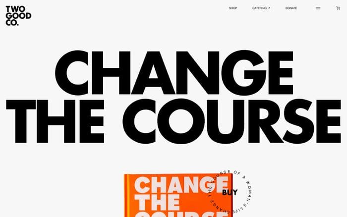 Two Good Co. website preview