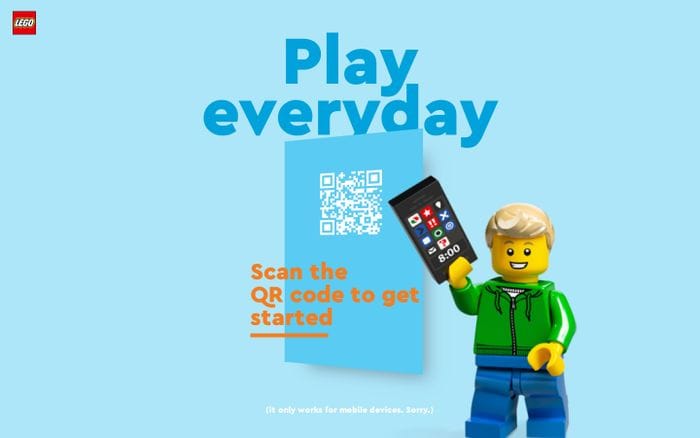 LEGO Play Day website preview