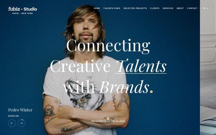 Fubiz website preview