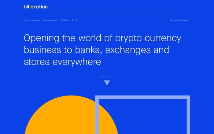 BitLocation website preview