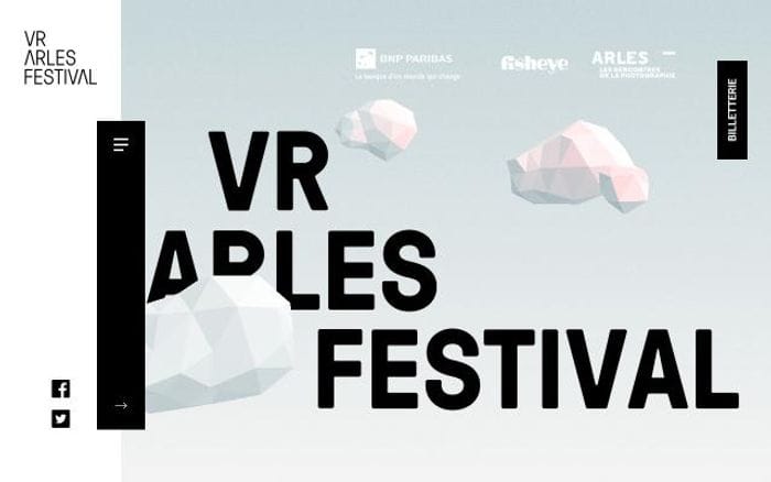 Vrarlesfestival website preview
