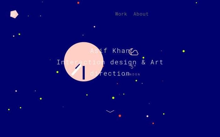 Asifkhan website preview