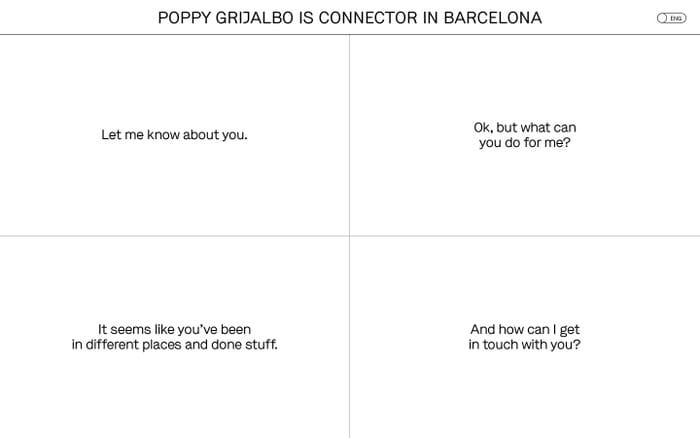 Poppy Grijalbo website preview