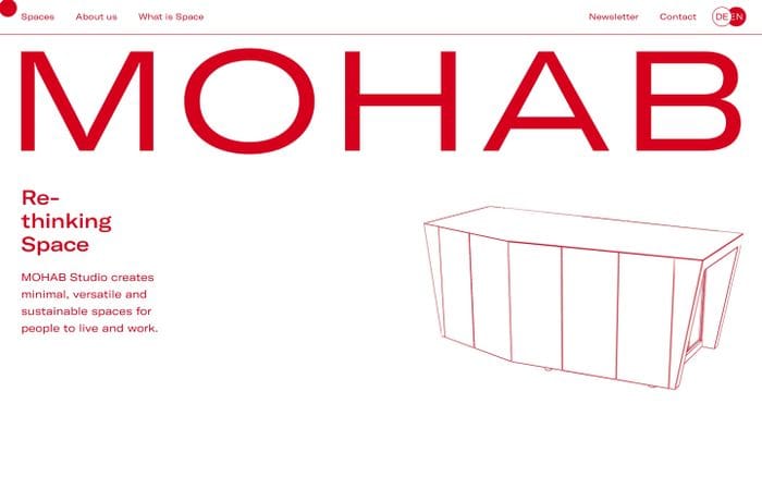 MOHAB website preview