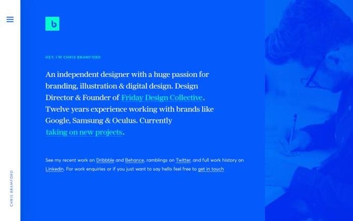 Chrisbramford website preview