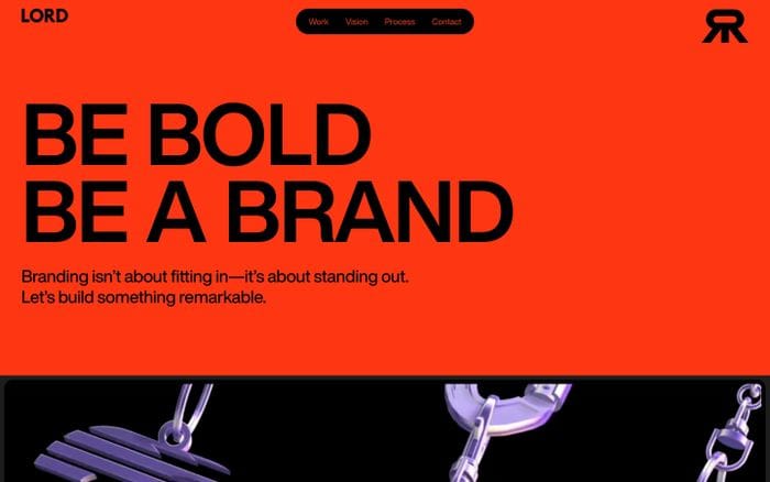 Lord website preview