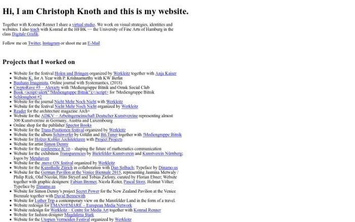 Christoph-knoth website preview