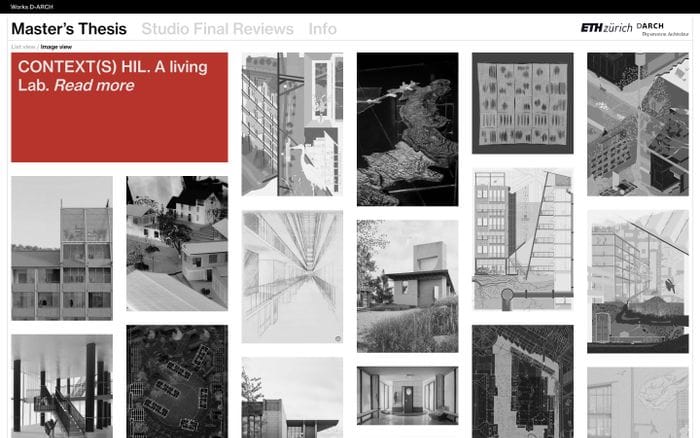 Works D-Arch website preview