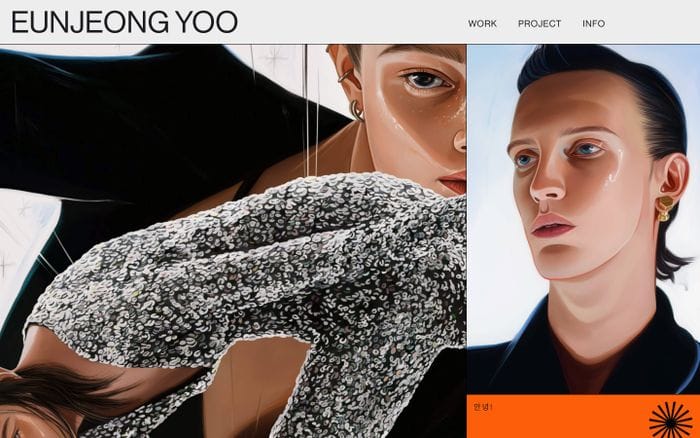 Eun Jeong Yoo website preview
