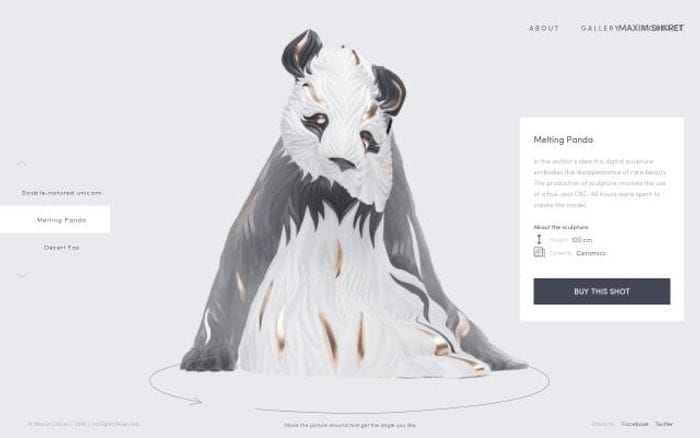 Shkret website preview