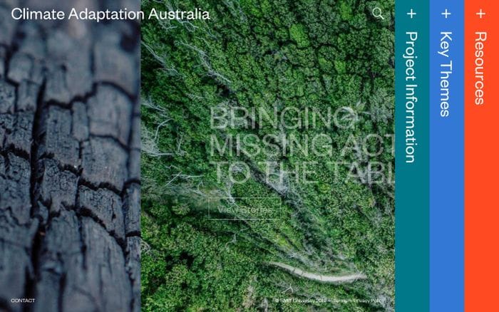 Climate Adaptation Australia website preview