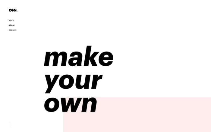 OWN • Home website preview