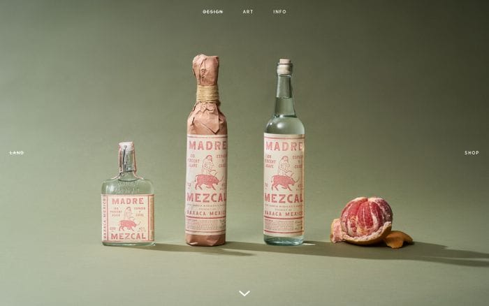 Land website preview