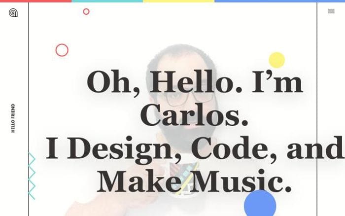 Carlosbeans website preview