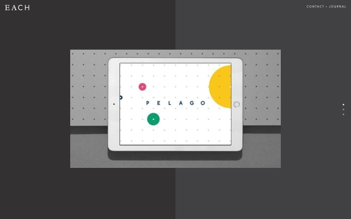 E A C H website preview