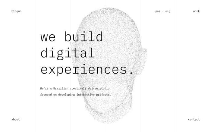 Bloquo website preview