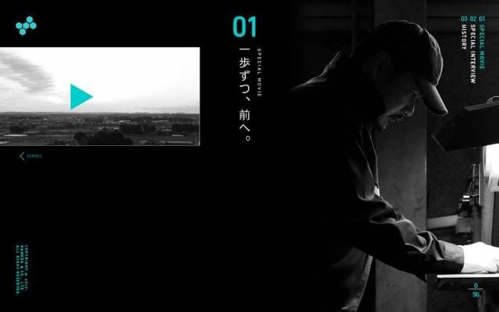 Kamedasangyo website preview