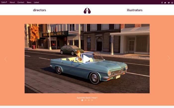 Eallin website preview