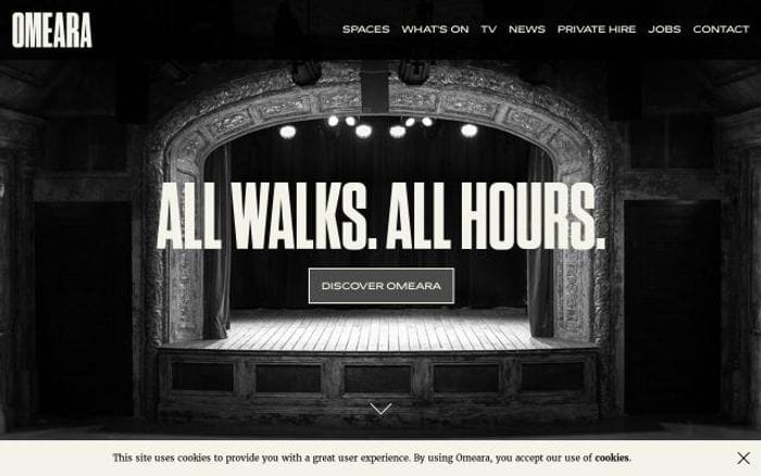 Omearalondon website preview