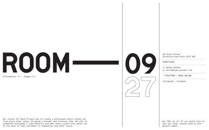 Room Project website preview