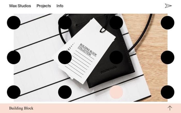 Wax-studios website preview