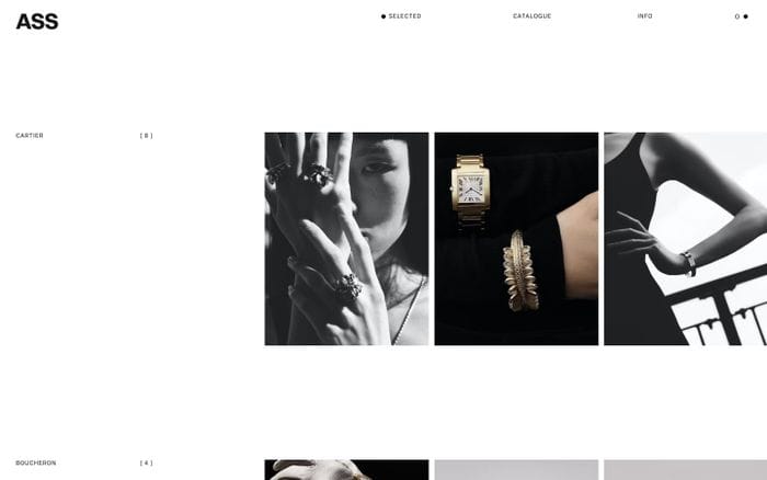 Alastair Strong Studio website preview