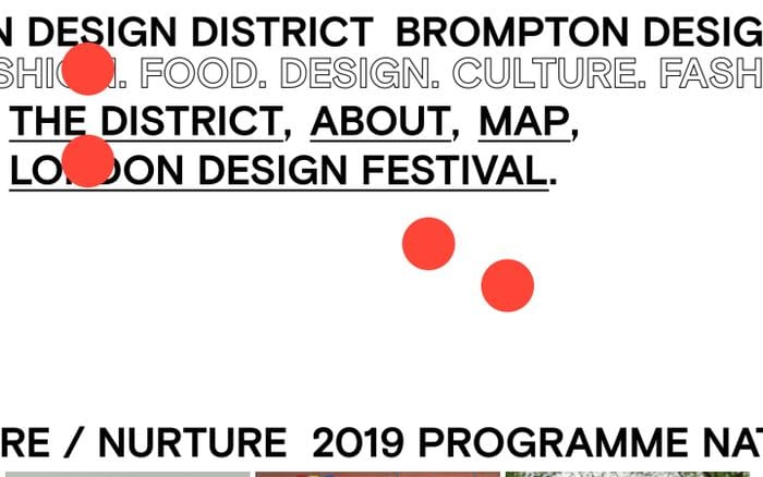 Brompton Design District website preview