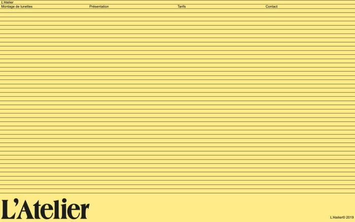 L’Atelier de montage website preview