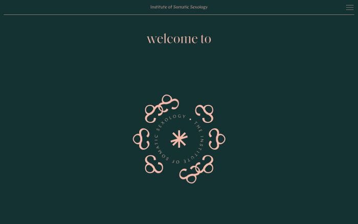 Institute of Somatic Sexology website preview