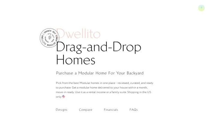 Dwellito website preview