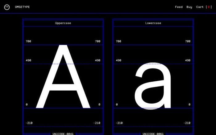 Omsetype website preview
