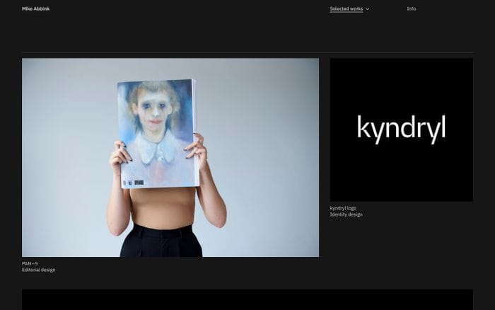 Mike Abbink website preview